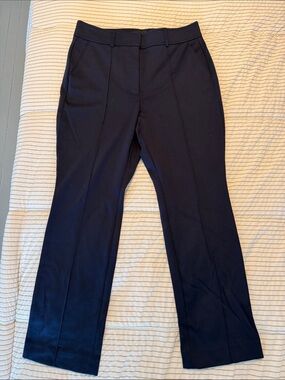 White House Black Market Navy Straight-Leg Women's Pants